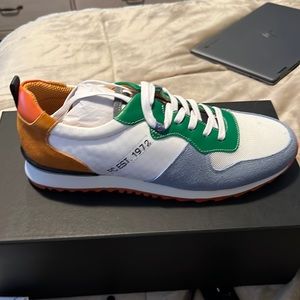 Mens French Connection Sneakers (multi color). Size 10 never taken out of box